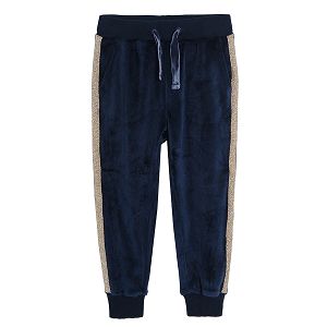 Navy blue jogging pants