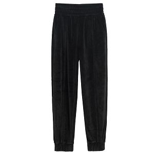 Navy blue wide jogging pants