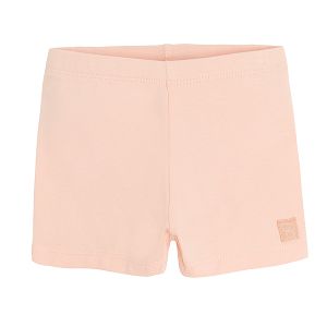 Light pink shorts leggings