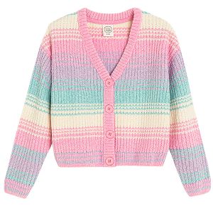 Multi color cardigan