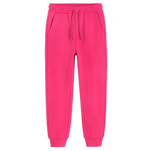 Pink jogging pants