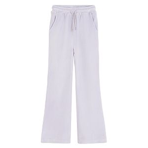 Violet wide leg jogging pants