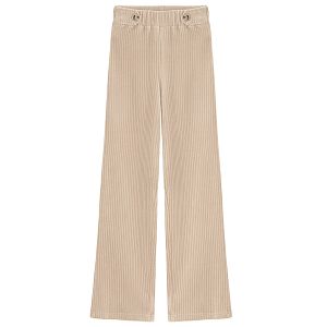 Beige trousers