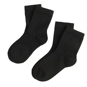 Black socks 2 set