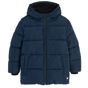 Blue winter jacket