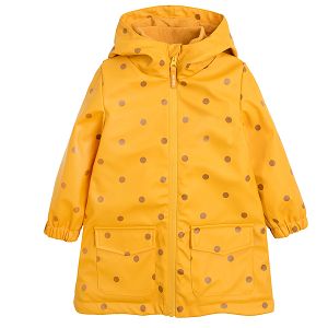 Yellow polka dot jacket