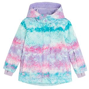 Tie Dye ski jacket