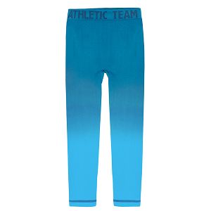 Navy blue ski thermal leggings