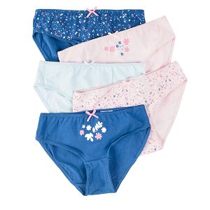 Floral briefs 5 pack