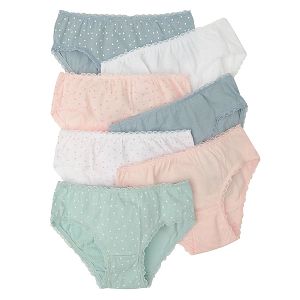 Pastel color briefs- 7 pack