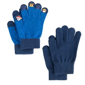 Paw Patrol blue goves