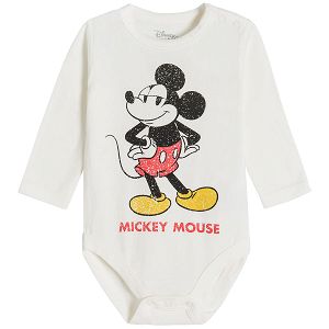 Mickey Mouse long sleeve bodysuit