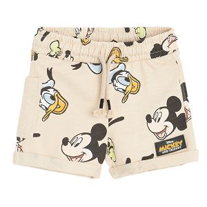 Mickey Moyse beige shorts