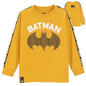 Batman yellow long sleeve blouse