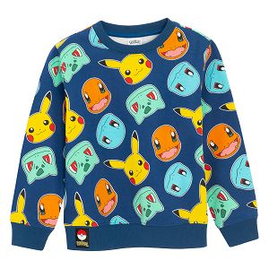 Pokemon blue sweatshirt