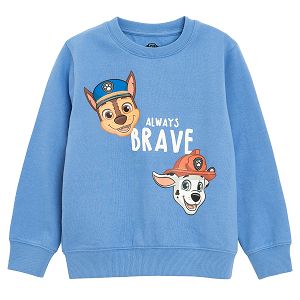 Paw Patrol light blue sweatshirt