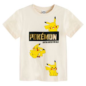 Pokemon olive T-shirt