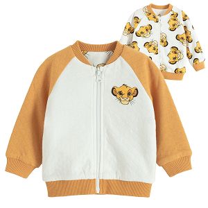 Lion King zip through sweatshirt