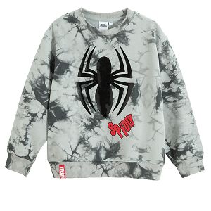 Spiderman white and grey sweatshirt