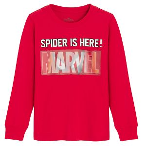 Spiderman red blouse