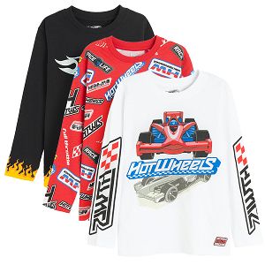 Hotwheels blouses- 3 pack