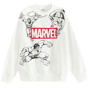 MARVEL white sweatshirt