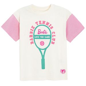 Barbie T-shirt with tennis racket print