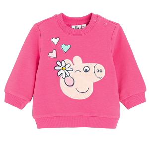 Peppa Pig fucshia sweatshirt