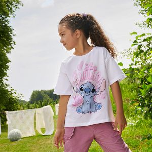 Lilo & Stich white T-shirt