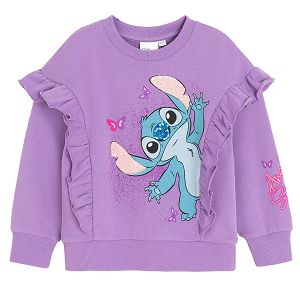 Lilo & Stich purple sweatshirt