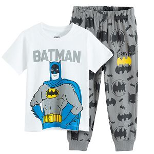 Batman short sleeve T-shirt and pants pyjamas- 2 pieces