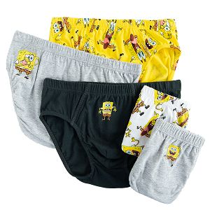 Sponge Bob slips- 5 pack